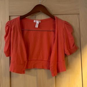 Coral mini sweater